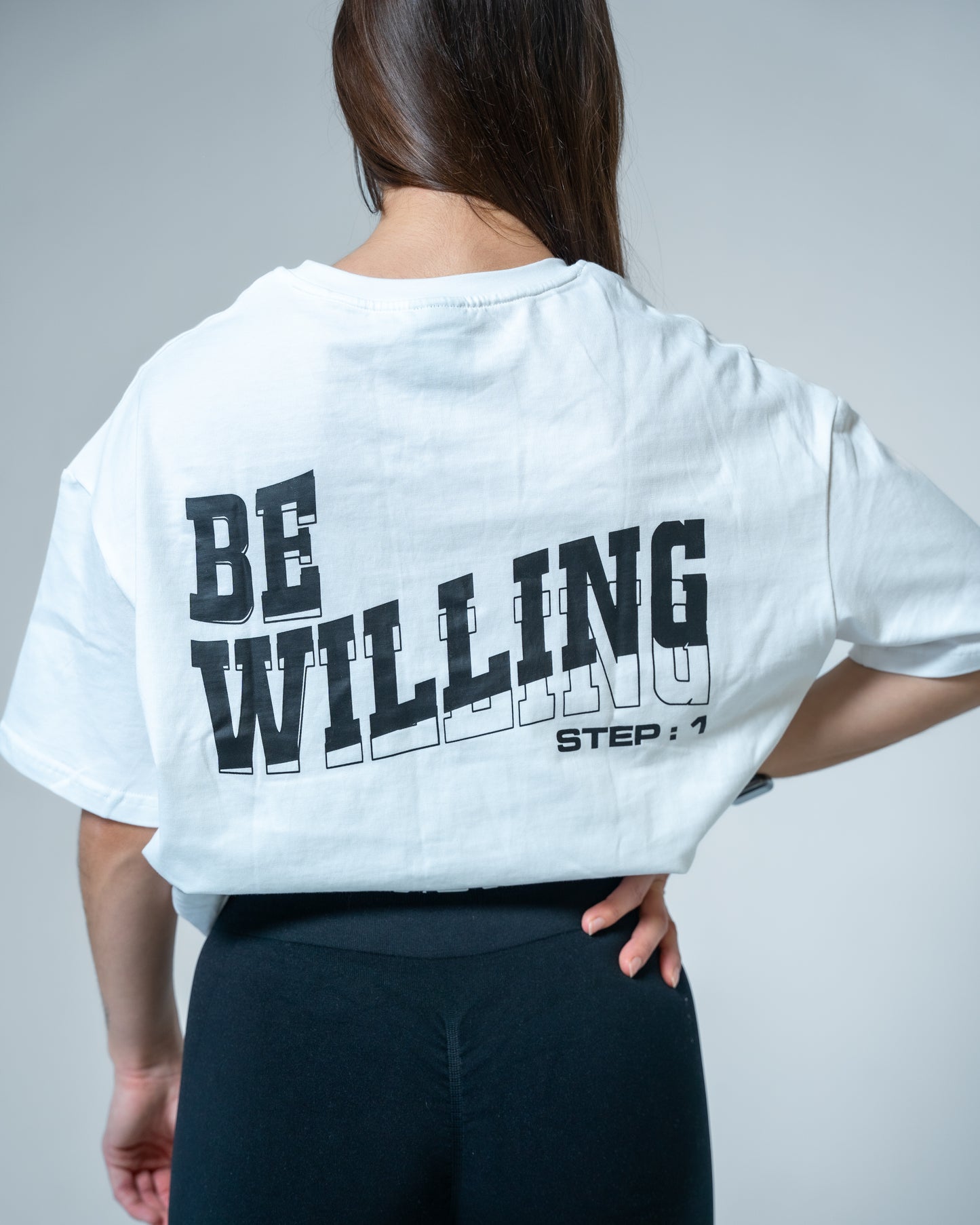 Be Willing Tee - White