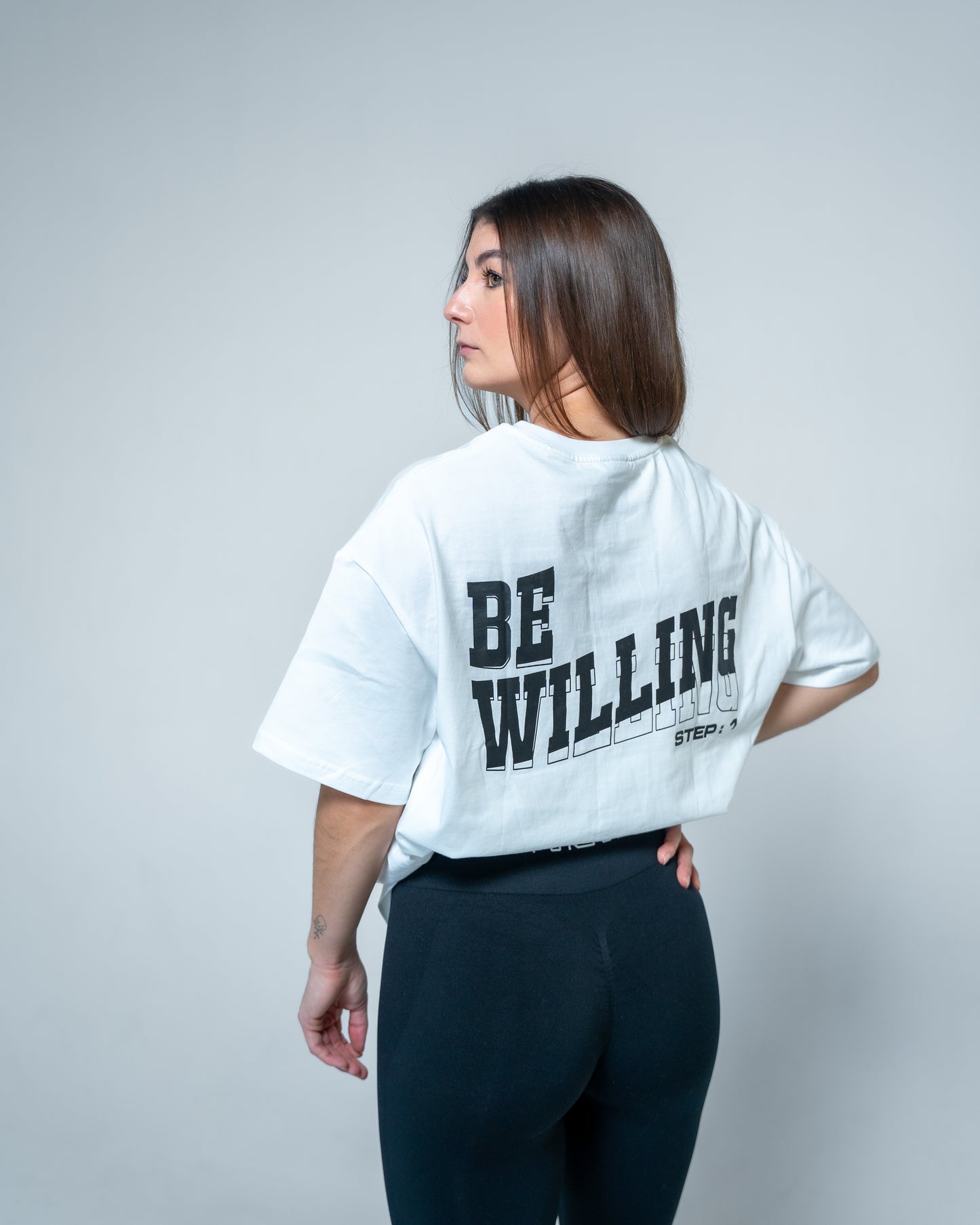 Be Willing Tee - White