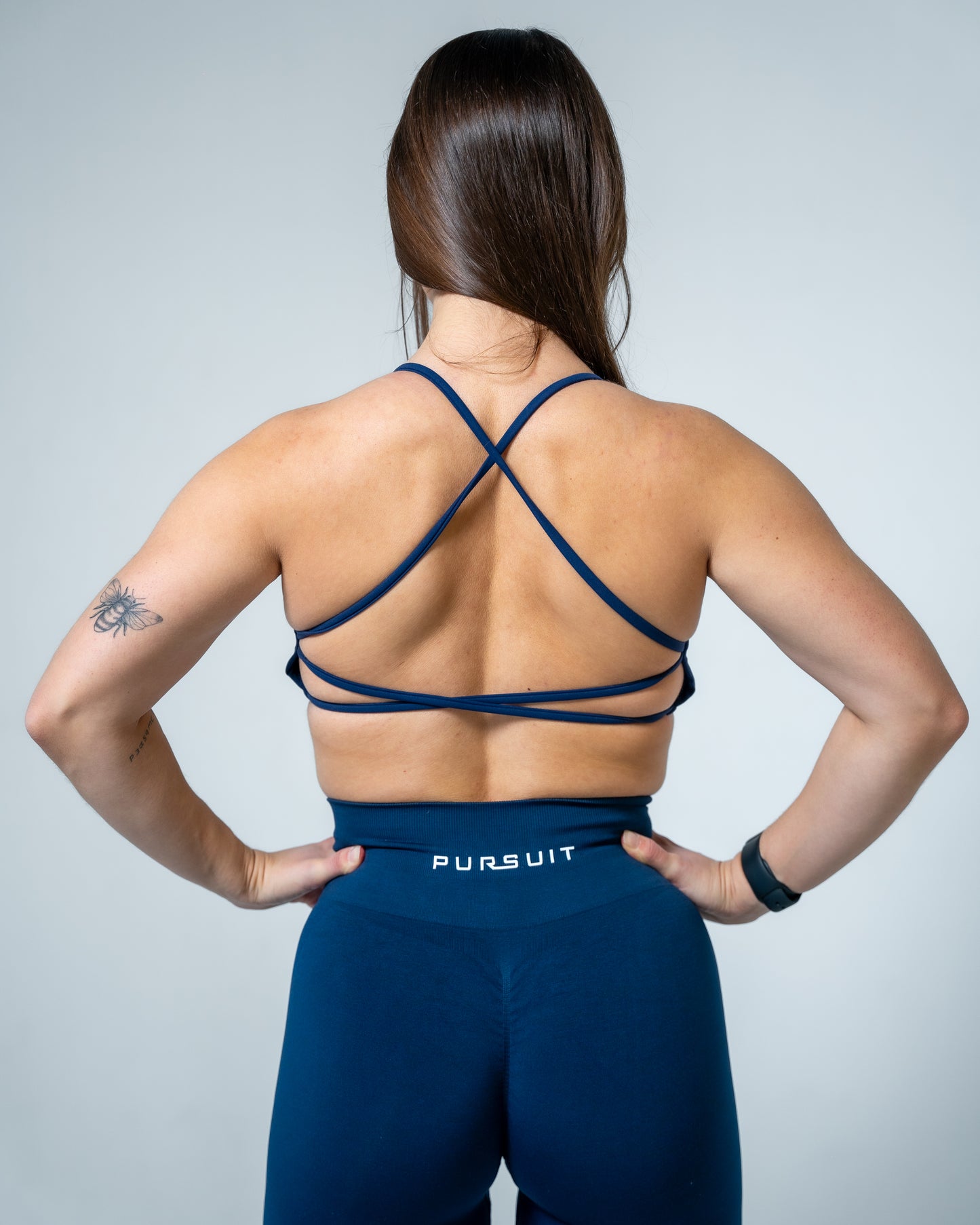 Elevate Sports Bra - Navy