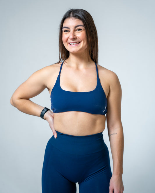 Elevate Sports Bra - Navy