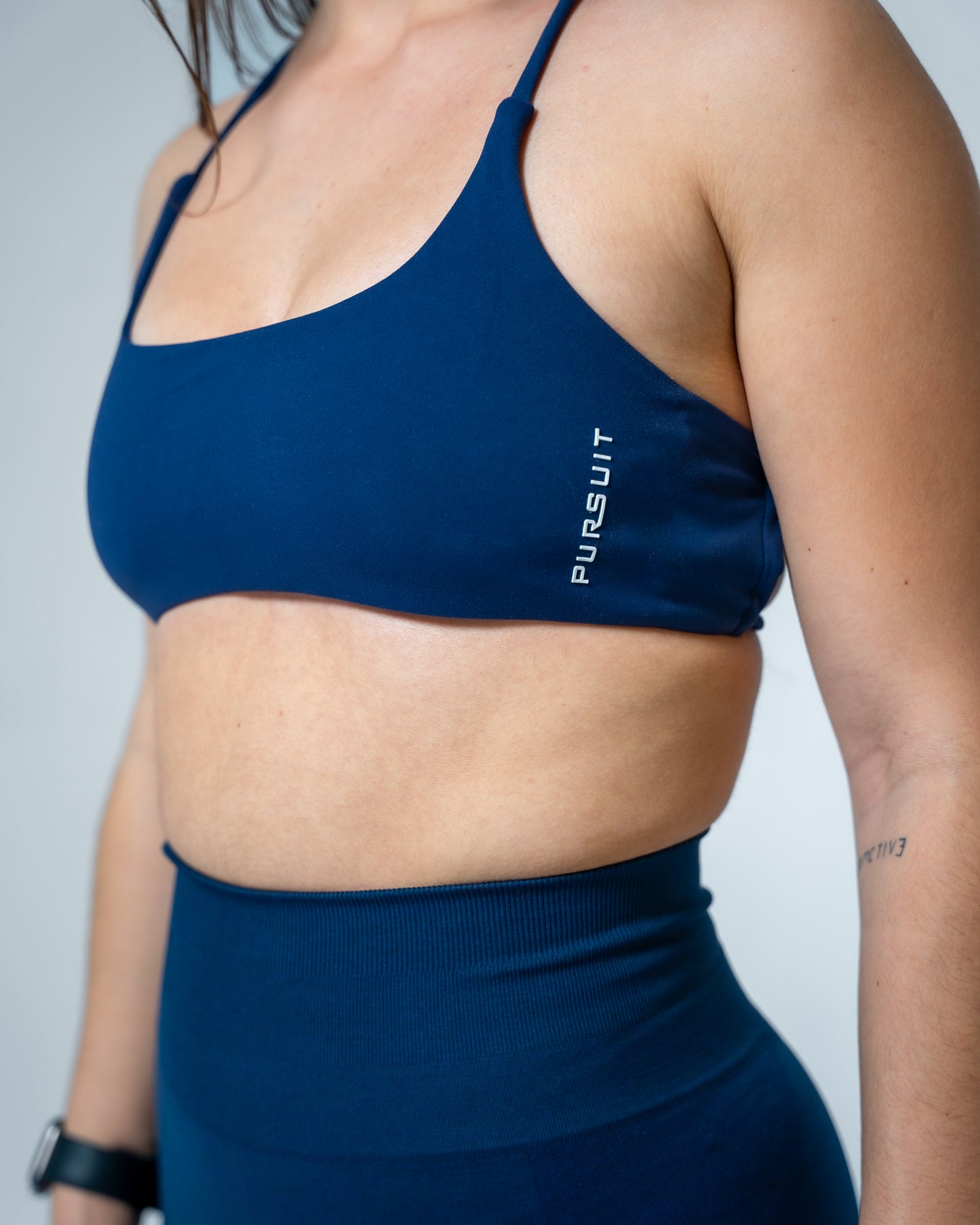 Elevate Sports Bra - Navy